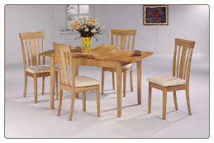 5 PCS  - Dinning Set in Maple / Natural by Coaster