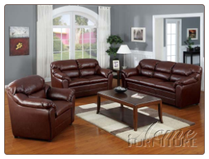 Connell Acme Furniture 2 PCS Living Room Top Gain Leather  15150SET
