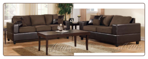 Acme Furniture Living Room Easy Rider/Bicast Sofa Set 00105 SET
