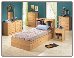 Herbert Oak Youth Twin Bedroom Set - 400080 - Coaster