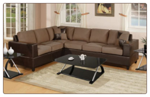 F7632- 2-Pcs Sectional Sofa