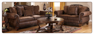 Bradington - Truffle Living Room Set Signature Design by Ashley Furniture