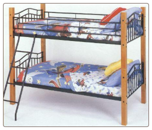 Trevor Bunk Bed - Coaster 2248 Twin Bunk