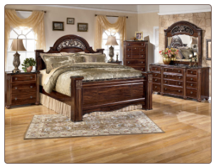 Gabriela Poster Bedroom Set with Traditional Design Signature Design by Ashley Furniture