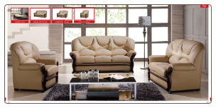 ESF  -  926 Living Room Furniture Sofa Set by ESF