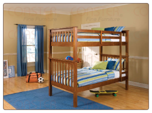 Tyler Twin Bunk Bed - Coaster 460163