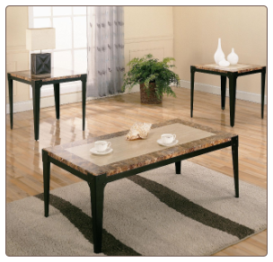 3 Piece Occasional Table Sets Coffee and End Tables by Coaster