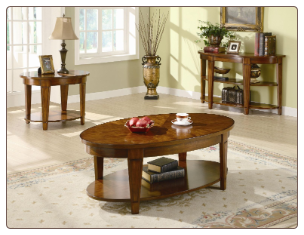 Mockingbird Coffee Table Set with Shelf by Coaster