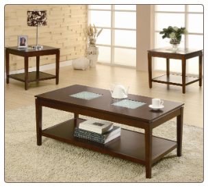 3 Piece Occasional Table Sets 3 Piece Coffee and End Table Set by Coaster