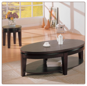 Bosworth Contemporary Round End Table by Coaster