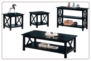 Briarcliff Casual 3 Piece Occasional Table Set by Coaster
