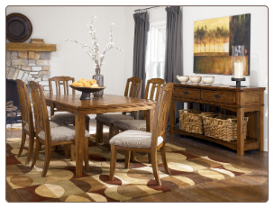 Kelvin Hall 9-Piece Rectangular Extension Table Dining Set with 2 Arm Chairs & 6 Side Chairs by Signature Design by Ashley