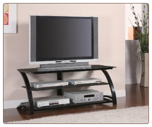Astra 48" TV Stand in Black Finish - Coaster