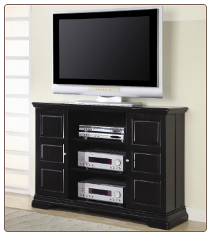 TV Stands Classic Media Console with Doors and Shelves by Coaster