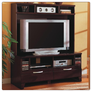 Wall Units Transitional Entertainment Wall Unit by Coaster