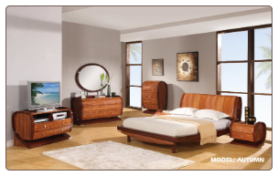 Autumn Platform Bedroom Set -  Global Furniture