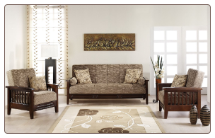 Vera 3 Pcs Living Room Set in Fulya Fume (Sofa and 2 Chairs) - Sunset Furniture-Istikba
