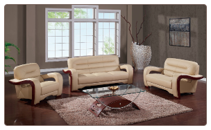 992 Living Room Set - Cappuccino - Global Furniture