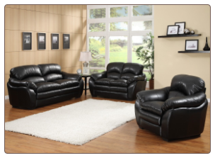 Contemporary Living Room Set Buford Sofa Set - Homelegance