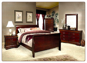Louis Philippe Youth Bedroom Set in Cherry Finish by Coaster - COA-200431T