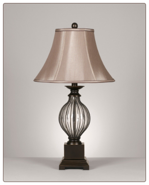 Famous Brand Lamps | Donna Set of 2 Table Lamps L481654 by Signature Design by Ashley