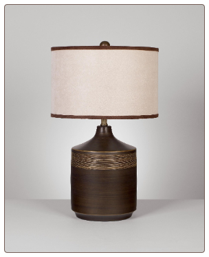Signature Design by Ashley Lamps - Contemporary Karissa Table Lamp at Muebles Inc.