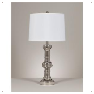 LAMPS - CONTEMPORARY PEGGY METAL TABLE LAMP BY SIGNATURE DESIGN BY ASHLEY