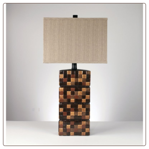 Famous Brand Lamps | Helki Set of 2 Table Lamps Multi-Brown Ceramic L142084by Signature Design by Ashley