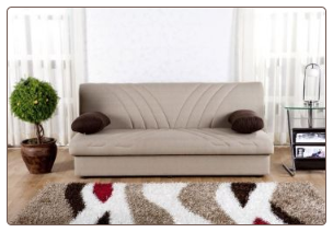 Max Sleeper Sofa Bed in Naturale Cream Sunset Furniture-Istikbal