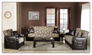 Shape 2 Pcs Living Room Set in Melani Mustard (Sofa and Loveseat) - Sunset Furniture-Istikbal