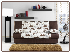Regata Sofa Bed in Ceres Cream - Sunset Furniture-Istikbal