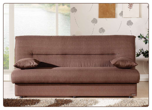 Regata Sofa Bed in Naturale Brown - Sunset Furniture-Istikbal