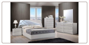 BARCELONA Bedroom Set - Global Furniture