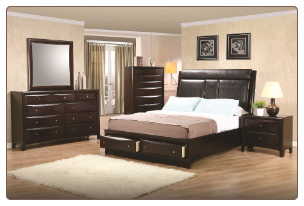 Phoenix Platform Bed - 300369 - Coaster Furniture