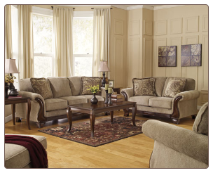 ASHLEY FURNITURE Classic 44900 Lanett Sofa Love seat Living room SET