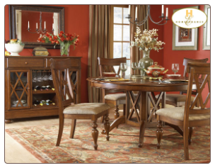 Eagle Collection - Round Dining Room Set