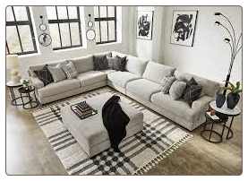 Artsie - 4pc Sectional Living Room Set