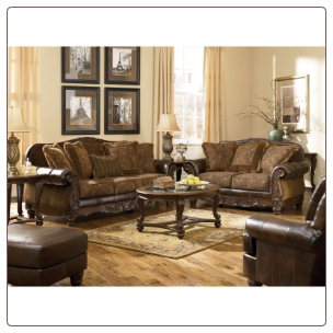 Crawford-Chocolate Living Room Set Signature Design by Ashley Furniture