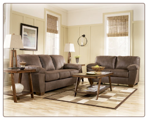 Amazon - Walnut Living Room Set Signature Design by Ashley Furniture
