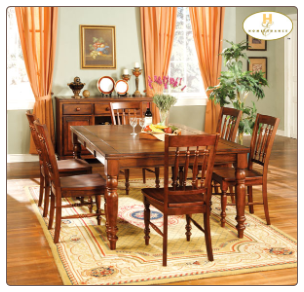 Oxford Collection (Cherry) - Dining Room Set