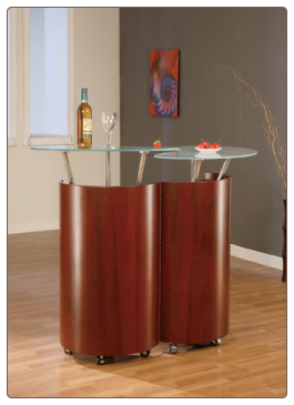 Bar Cabinet Mahogany By Global Furniture