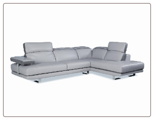 Italian Leather Sectional by J&M Furniture