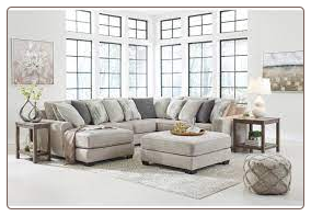 Benchcraft® Ardsley 2-Piece Pewter Living Room Set