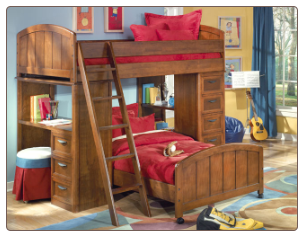 McKensey - Loft Bed (B411) Signature Design by Ashley Furniture
