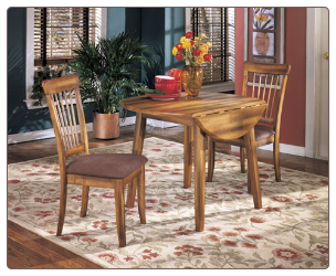 Ashley Drop Leaf Table Dining Room Table D199 by Ashley Furniture