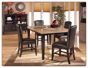 Naomi -  Dining Room Set with Rectangular Table Signature Design by Ashley Furniture
