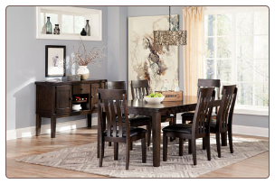 Haddigan Rectangular Dining Room Set by Ashley Furniture