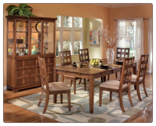 Clifton Park  - Complete Dining Room  Set With 6 Chairs Signature Design by Ashley Furniture