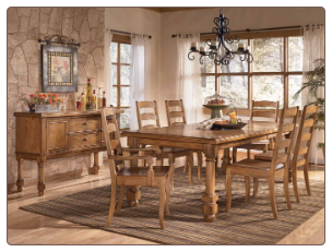 Holfield  -  Dining Table Set Signature Design by Ashley Furniture