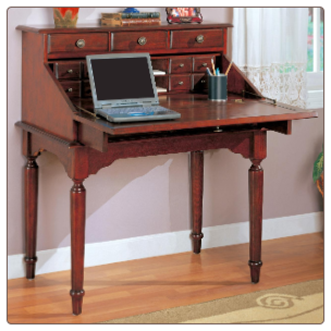 Desks Traditional Secretary Desk by Coaster